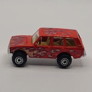 1996 Hot Wheels Range Rover 4x4 Flamethrower Series 3 of 4 Car Set #386